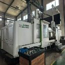 []2020年台湾协鸿4028龙门加工中心，三菱系统，三线轨，.