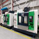 新到两台2022年鎰钢科技1275加工中心，BT50主轴皮带80.